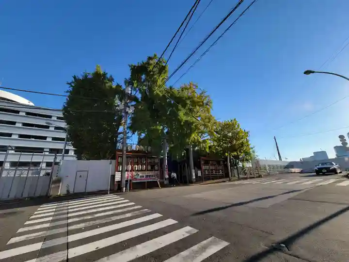 波除神社(波除稲荷神社)の周辺