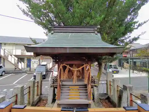 八幡社（丹陽町伝法寺）の本殿・本堂