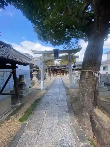 菅原神社の鳥居