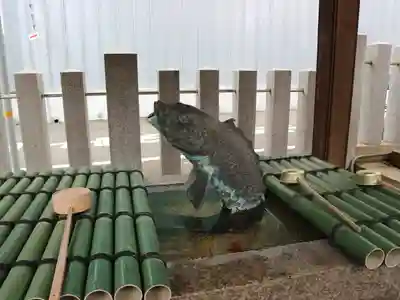 南宮宇佐八幡神社（脇浜神社）の手水舎