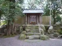 野志里神社の本殿