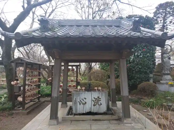 常楽寺の手水舎