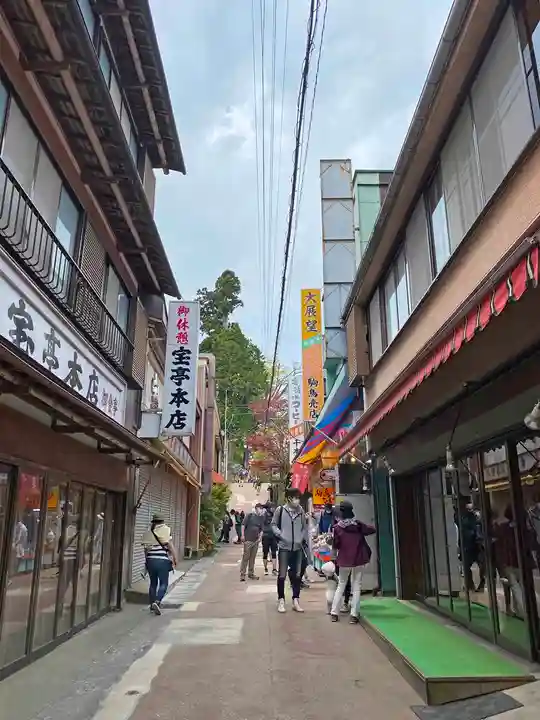 武蔵御嶽神社の周辺