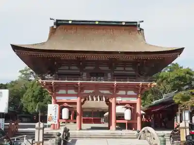 津島神社の山門・神門