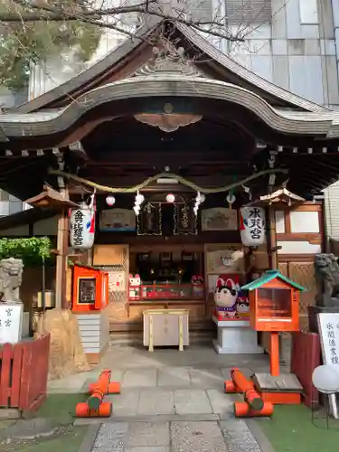 露天神社（お初天神）の本殿