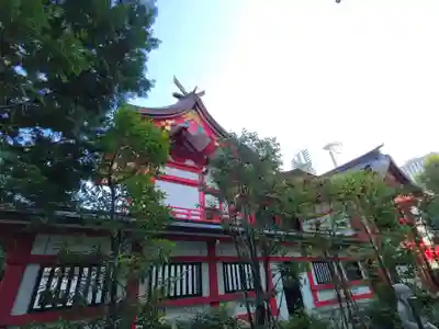 成子天神社の本殿・本堂