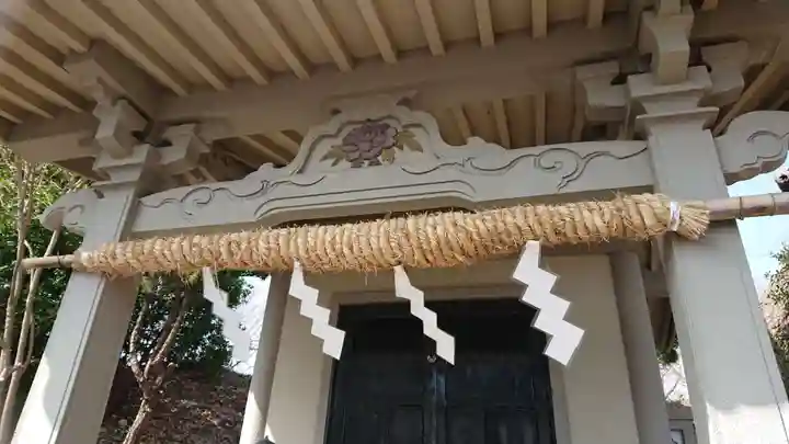 阿字神社の本殿・本堂