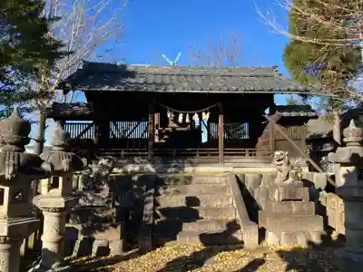 室原神社(萩原町串作)の本殿・本堂