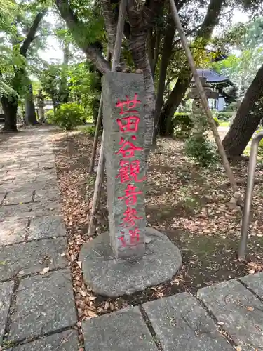 観音寺（世田谷山観音寺）(東京都)