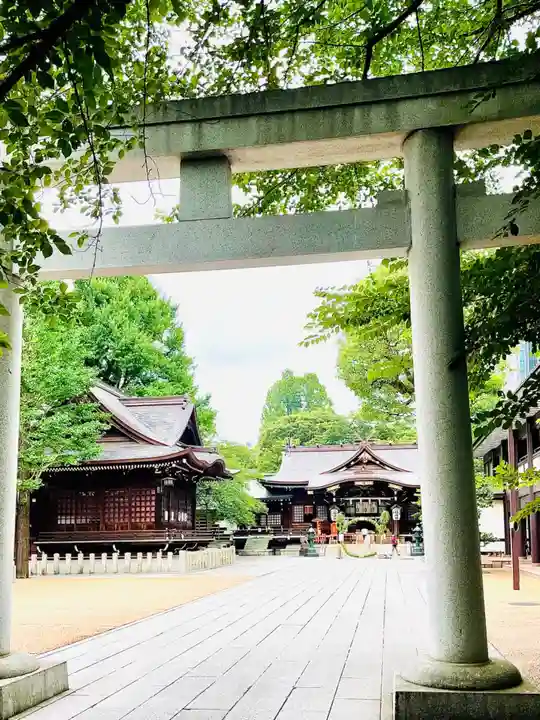 熊野神社の鳥居