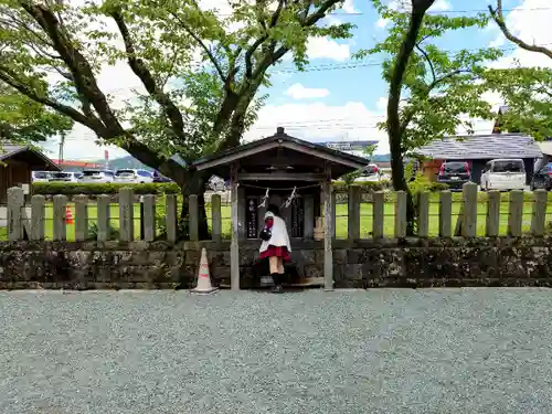 阿蘇神社の手水