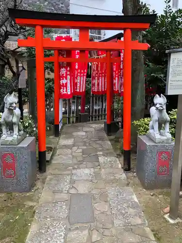 平河天満宮の鳥居