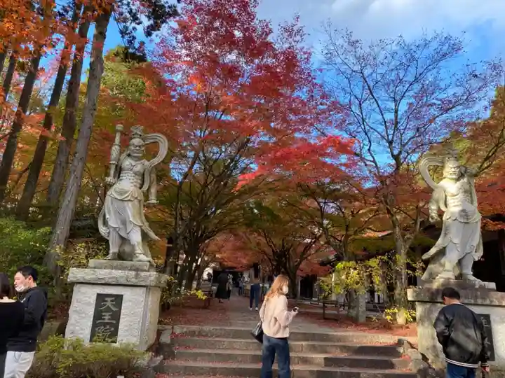 鉾立山天王院の像