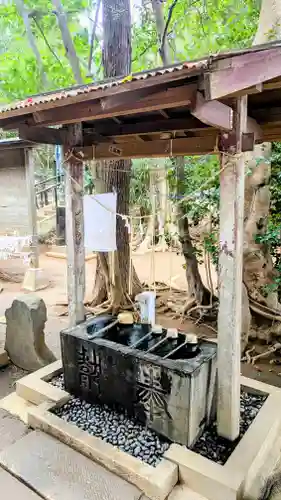 高津比咩神社の手水舎
