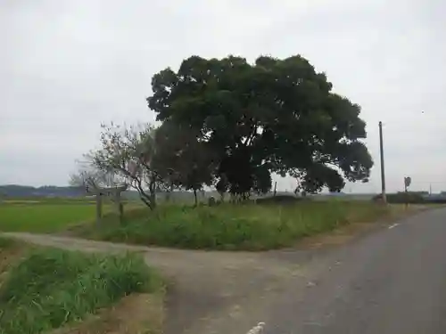 裏つくば、恋瀬川沿いの神社(茨城県)