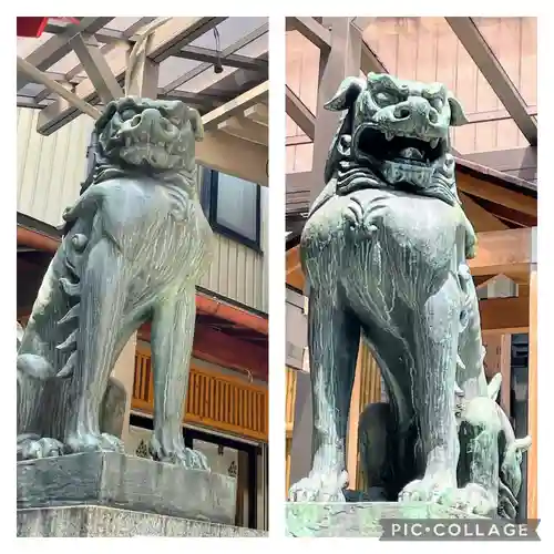 十番稲荷神社の狛犬