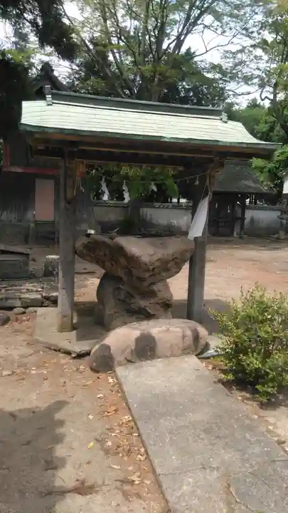 真玉八幡神社の手水舎