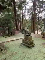 賀茂神社の狛犬