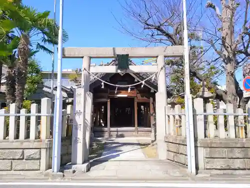 神明社（南押切神明社）の鳥居