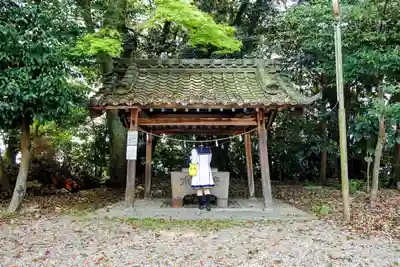 津島神社の手水舎