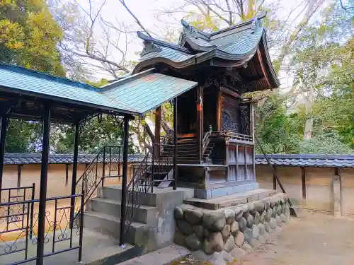 八幡社（丹陽町重吉）の本殿・本堂