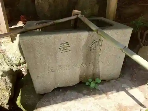 金峯神社の手水舎