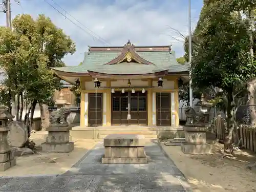 住吉神社の本殿・本堂