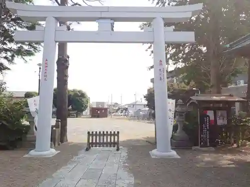 健田須賀神社の鳥居