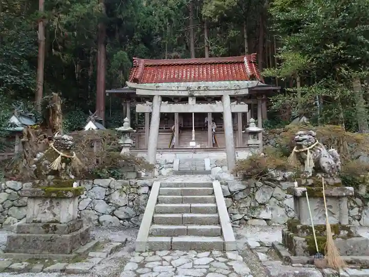 高天彦神社の鳥居