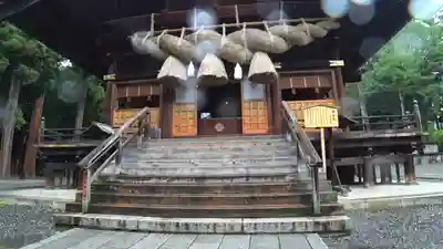 諏訪大社下社秋宮の本殿・本堂