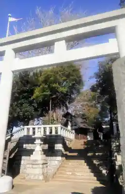 代田八幡神社の鳥居