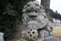 川辺八幡神社の狛犬