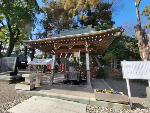 玉村八幡宮の手水