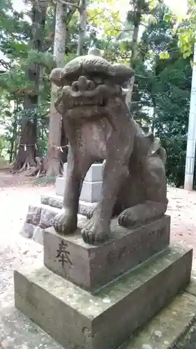 鹿島神社の狛犬