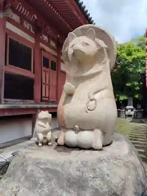 屋島寺の狛犬