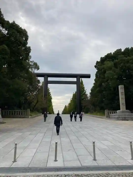 靖國神社の鳥居