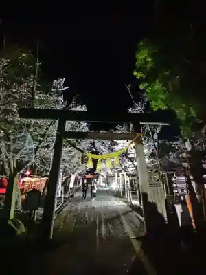 眞田神社の鳥居