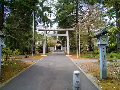 音更神社の鳥居