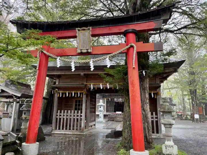 淺間神社(忍野八海)の鳥居