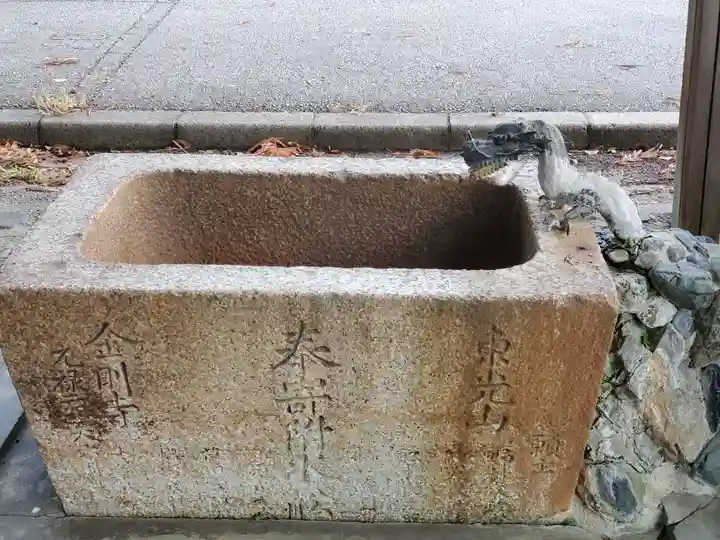 賢木神社の手水舎