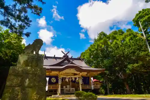 尻岸内八幡神社の本殿・本堂