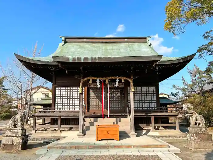 志賀神社の本殿