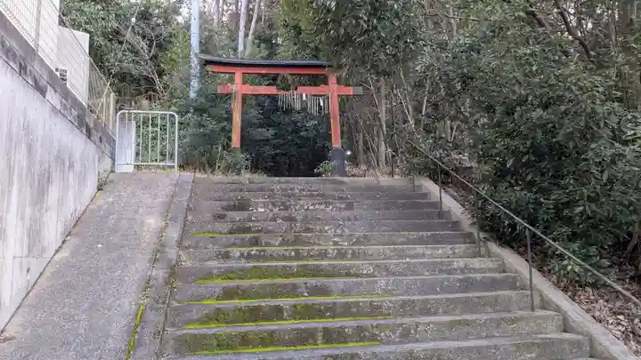 下居神社の鳥居