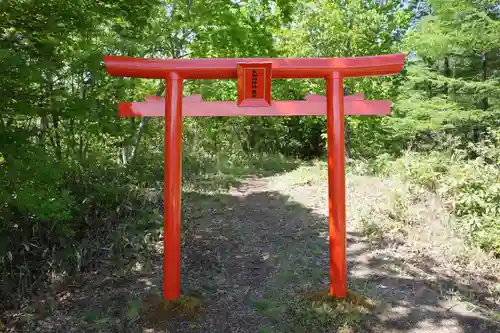 大和田神社　奥宮の鳥居