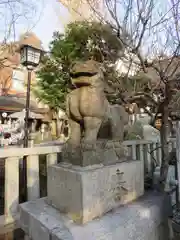 菅原院天満宮神社の狛犬