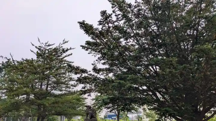 瓜幕神社の自然