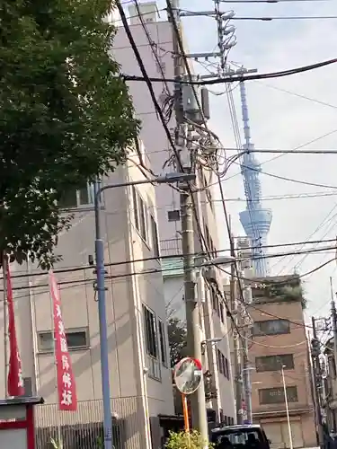 矢先稲荷神社の周辺