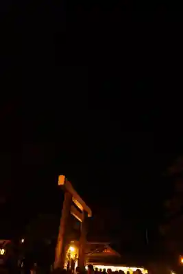 伊勢神宮内宮(皇大神宮)の鳥居