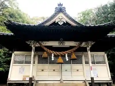 湯浦諏訪神社の本殿