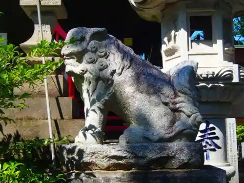 上野総社神社の狛犬